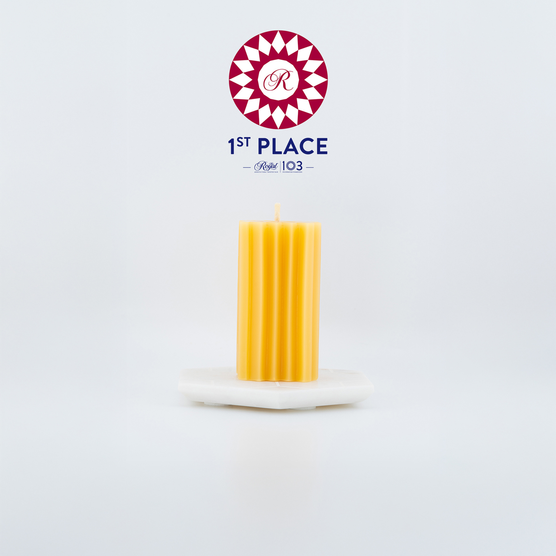Rectangular Beeswax Candle