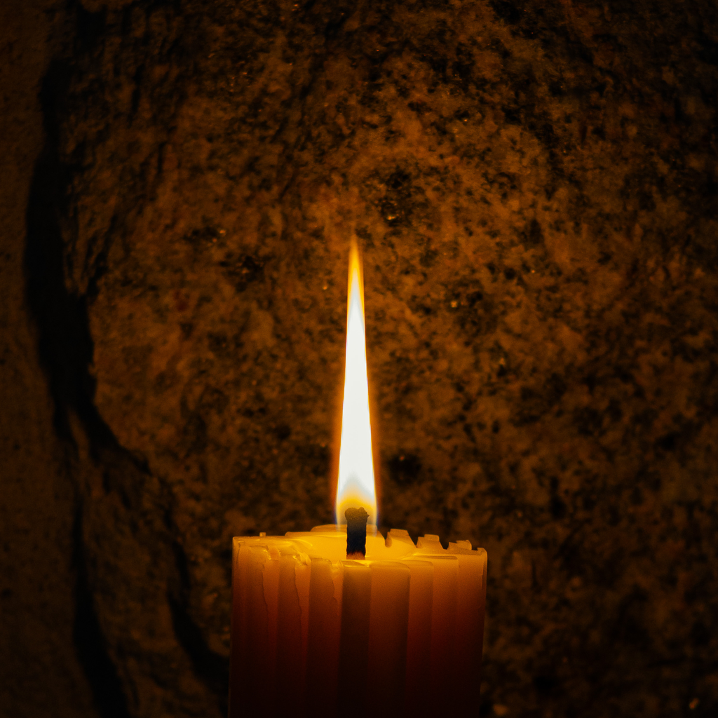 Rectangular Beeswax Candle