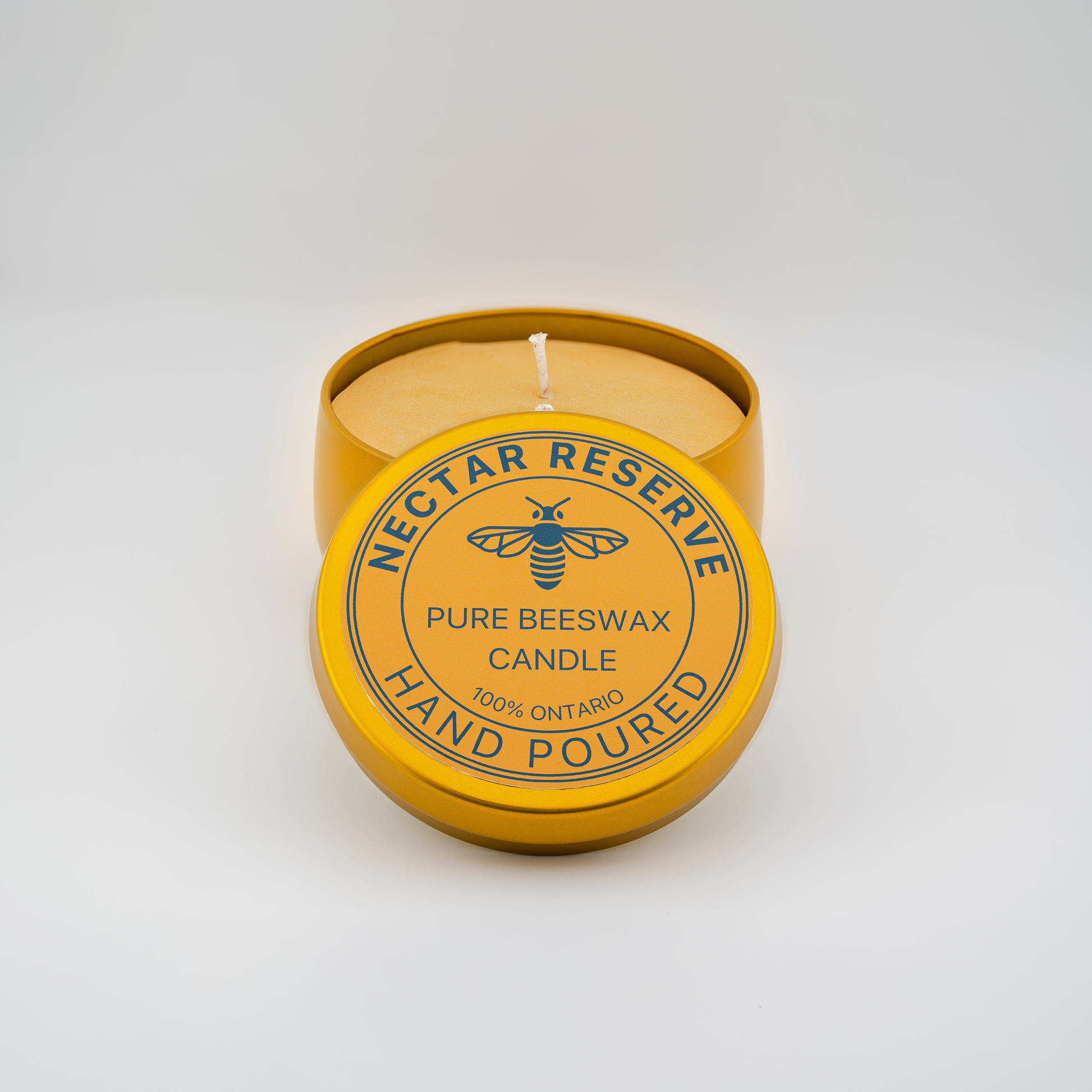 Honey Glow Tin Candle