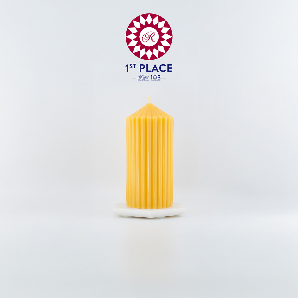Pinnacle Beeswax Candle