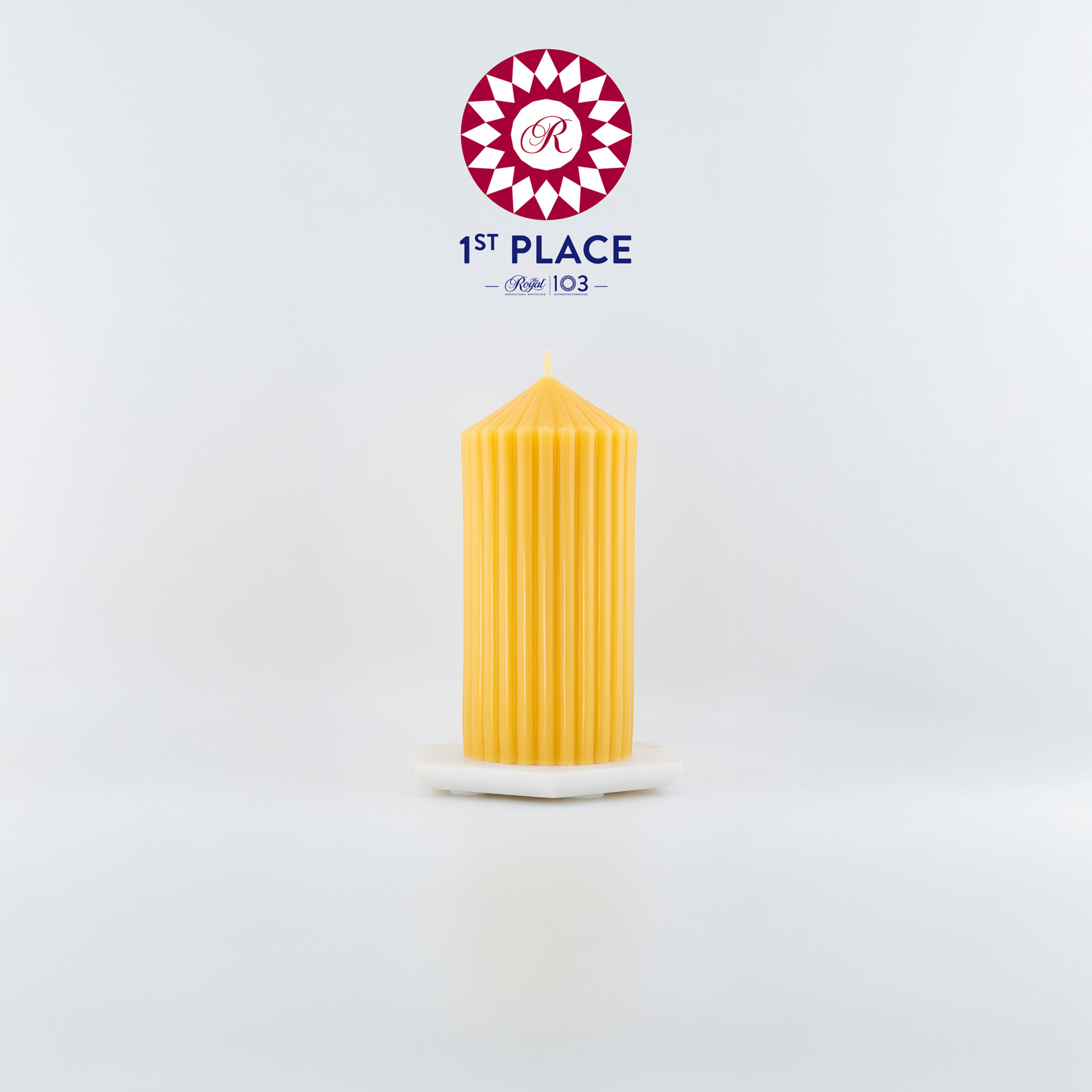 Pinnacle Beeswax Candle